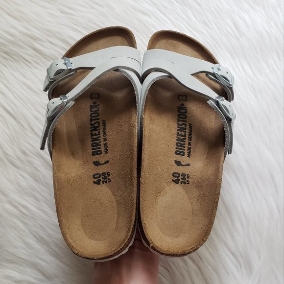 Birkenstock Yao Balance Slides Mineral Nubuck 40EU - Picture 6 of 10